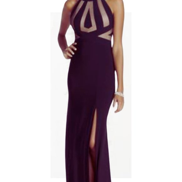 BEAUTIFUL & ELEGANT BLACK MACY PARTY GOWN - Picture 2 of 6